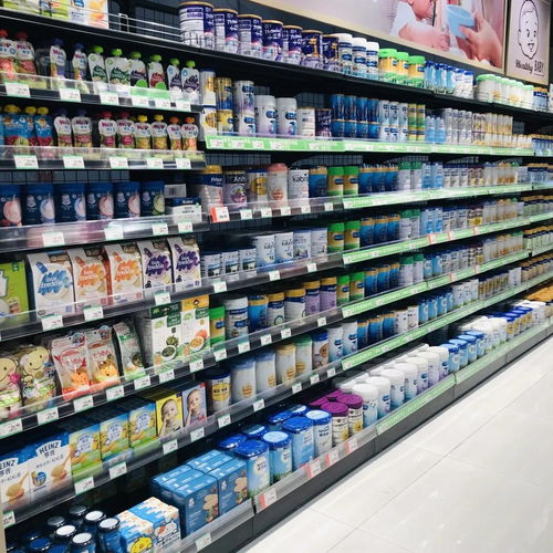 一组永旺超市商品陈列图